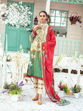 3PC Embroidered Lawn Suit | HJ-406 - Nur Fashions