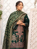 3PC Embroidered Lawn Suit | Dark Green | KL - 38