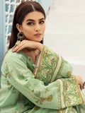 2PC Printed Lawn Suit | Green | LM-01