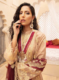 3PC Unstitched Embroidered Lawn | UL-450 - Nur Fashions