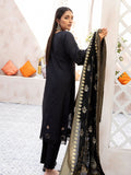 3PC Embroidered Lawn Suit | Black | KL-30