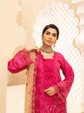 3PC Unstitched Embroidered Lawn | UL-458 - Nur Fashions