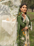3PC Printed Lawn Suit | Olive Green | NA-404