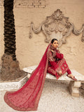 3PC Karandi Suit | Ruby Red | MS-03